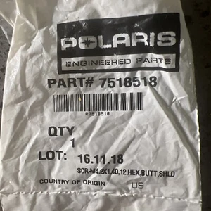 POLARIS VICTORY OEM NOS MOTORCYCLE PACKAGED COMPARMENT SCREW 7518518 - Bild 1 von 1