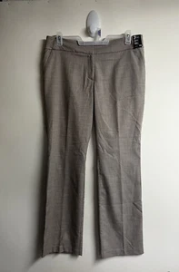 7th Avenue Design Studio Modern Fit Barely Bootcut Brown Stretch Pants 14 Ret59 - Picture 1 of 7