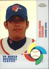 2009 Topps Chrome World Baseball Classic Refractors Baseball #W7 Chih-Hsien