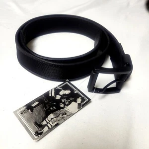 Violent Gentlemen VG/HC Hockey Club Genuine Leather/ Canvas Belt Men's sz 32 NWT - Picture 1 of 3