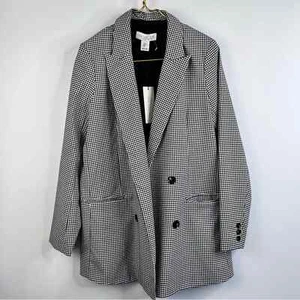 Rachel Zoe schwarz-weiß karierter Gingham Blazer Größe Small - Bild 1 von 11