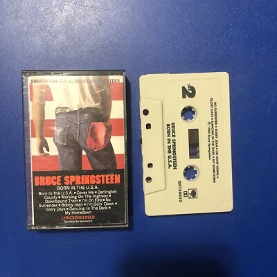 Bruce Springsteen - Born In The USA Cassette - 1984 Columbia - Preowned - Image 1 of 3