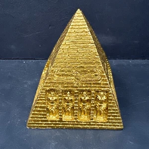 Veronese Egyptian Pyramid Bust Head Figure Decor Miniature Veronese Egypt - Picture 1 of 8