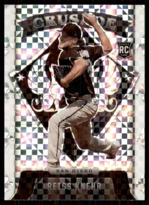 2022 Chronicles Crusade Building Blocks Prizm Rookie #21 Reiss Knehr Padres - Image 1 of 2