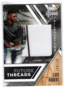 LUIS ROBERT 2017 Panini Elite Extra Edition Baseball FUTURE THREADS PATCH #/149 - Picture 1 of 3