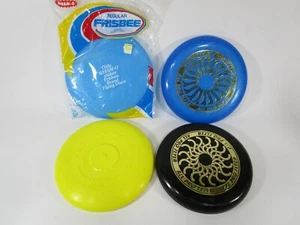 Lot of 4 retro All Pro Flyer Wham-O Frisbee vintage 3 used + 1 NOS - Picture 1 of 6