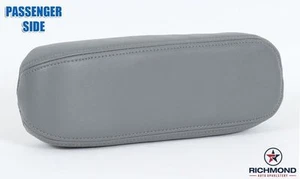 Ford F250 F350 Lariat 2001-2003 cabina X - cubierta reposabrazos lateral de cuero gris - Imagen 1 de 11
