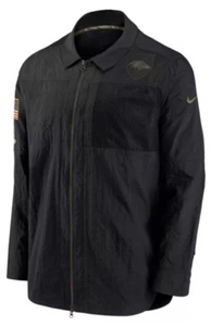Nike Men’s Baltimore Ravens Salute To Service Full Zip Sideline Jacket Medium M - Picture 1 of 12
