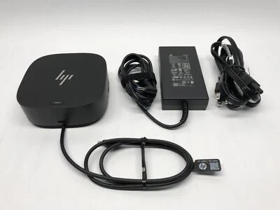 Base esencial HP USB-C G5 con alimentación de CA / 6Z928AVABA - EN MUY BUENA CONDICIÓN Foto 1 de 3