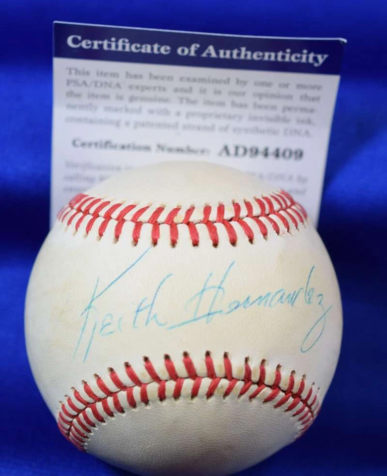 Keith Hernández PSA ADN Autografiado Liga Nacional Firmado Béisbol Foto 1 de 1