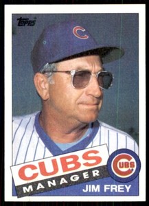 1985 Topps: Jim Frey Baseball Cards #241