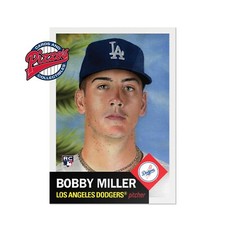 Topps MLB Living Set Card #680 - Bobby Miller RC Dodgers Presale