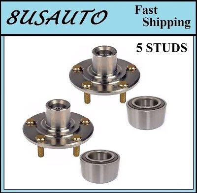 Buje y cojinete de rueda delantera para Honda Accord 2003-2007 L4 2,4 L - par de transejes automáticos Foto 1 de 2