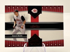 2005 Donruss Champions Adam Dunn #1 Impressions Red Parallel 218/250