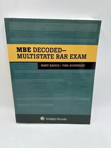 Bar Review Ser.: MBE Decoded by Mary Basick and Tina Schindler (2021) - Picture 1 of 8