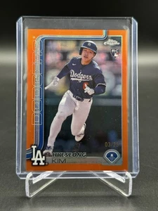 2025 Topps Chrome Rookie Hyesong Kim 03/25 - Bild 1 von 2