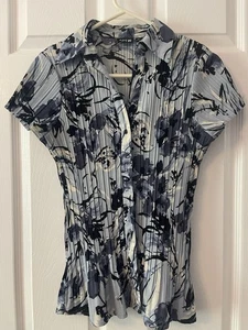 Apt 9 But to Up Blouse Medium 1S - Picture 1 of 4