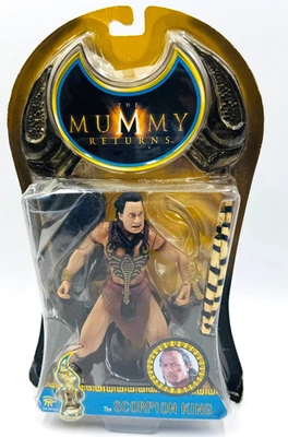 Figura de acción The Rock The Mummy Returns The Scorpion King 2001 Jakks Foto 1 de 4