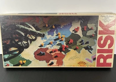 Vintage 1975 Risk Parker Brothers World Conquest Board Game Complete - Image 1 of 4