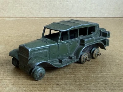 Coche de Reconocimiento Militar Dinky Toys Humber, Nº 152b, Años 50, Verde, Resto. Foto 1 de 4