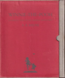 WINNIE THE POOH, ORIGINAL MANUSCRIPT REPRODUCTION PLUS TEXT, HC, BOX COVER 1971 - Picture 1 of 9