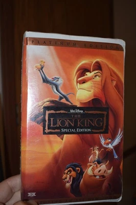 The Lion King (VHS, 2003, Platinum Edition Features an All-New Song) BRAND NEW Foto 1 de 3