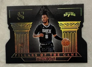 2024-25 Panini Silhouette - Pillars Of The Game Gold Rookie Stephon Castle 1/10 - Picture 1 of 3