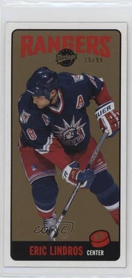 2002-03 Upper Deck Vintage Tall Boys Gold /99 Eric Lindros #T43 HOF - Image 1 of 2