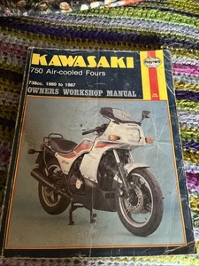 Haynes Kawasaki 750 Air-cooled fours 1980-1987 Workshop Manual - Picture 1 of 3