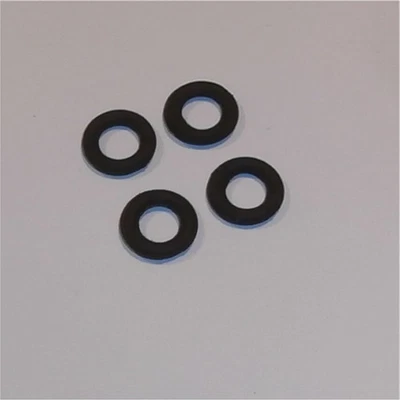 Juego de 4 neumáticos Tri-ang Minic de 18 mm con buje de acero prensado para automóvil #23 Foto 1 de 4