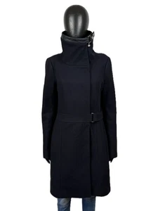 Patrizia Pepe Cappotto in Lana Viola Giacca Lunga Donna Taglia 44 - Imagen 1 de 16