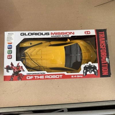 GLORIOUS MISSION ANGER ARES ROBOT TRANSFORM FIGHTING /SPEED CAR/REMOTE CONTROL - Image 1 of 4