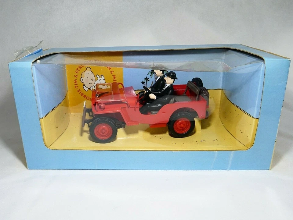 Hapax Tintin La Jeep de Las Dunn A Pays De L'Or Negro 1/18 Sin Salida Caja - Imagen 1 de 4