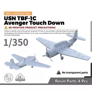 SSMODEL 239A 1/350 Military Model Kit USN TBF-1C Avenger Touch Down GAMES - Bild 1 von 4