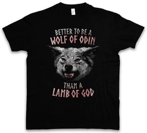 WOLF OF ODIN T-SHIRT Odin Wolves Geri und Freki Thor Walhalla - Bild 1 von 2