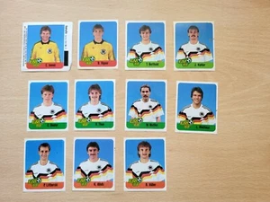 11x Ferrero Duplo Hanuta # Aufkleber Sticker Fußball Europameisterschaft EM 1988 - Picture 1 of 1