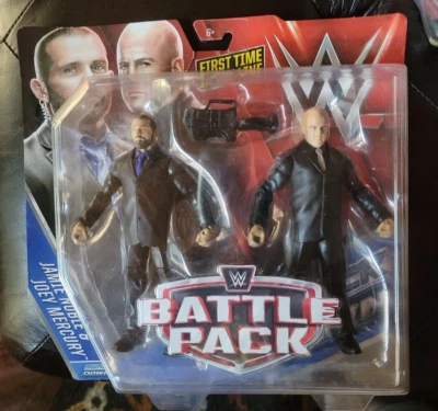 WWE Battle Pack - Jamie Noble and Joey Mercury Action Figures - Mattel 2015 — 第 1/2 张图片