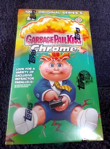 2022 TOPPS GARBAGE PAIL KIDS CHROME HOBBY BOX 1986 ORIGINAL SERIES 5 - Picture 1 of 3