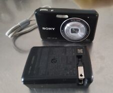 Sony Cybershot DSC-W310 12.1MP Digital Camera Black w/charger and battery 