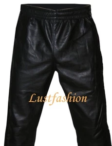 Lederhose NEU Jogginghose W34 /L36 Freizeithose  Sporthose 50  leather pants - Bild 1 von 2