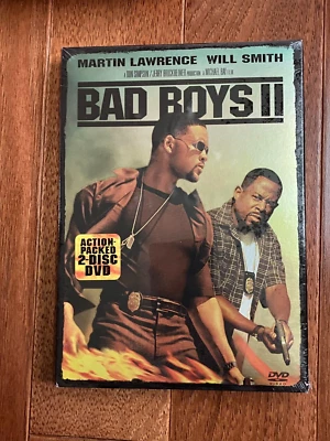 Bad Boys II DVD 2-Disc Set Widescreen Will Smith 2003 Movie (NEW/SEALED) - Imagem 1 de 2
