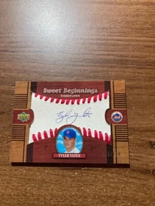 2002 Sweet Spot Sweet Beginnings TYLER YATES AUTOGRAPH  /750 ~ New York METS - Picture 1 of 1