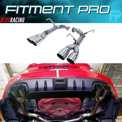 BLOX Racing Kit 3" T304 Stainless For 2015-2021 Subaru WRX & STi BXEX-51104 - Image 1 of 4