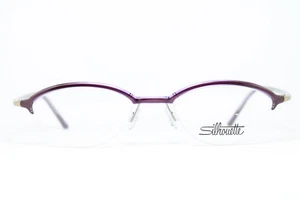 Silhouette SPX 1949-6054 Original Brille Eyeglasses Bril Halbrand Purple Lila - Picture 1 of 6