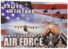 United We Stand United States Air Force Military Unposted Patriotic Postcard
