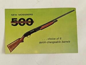 Vintage Mossberg 500 Shotgun   Postcard