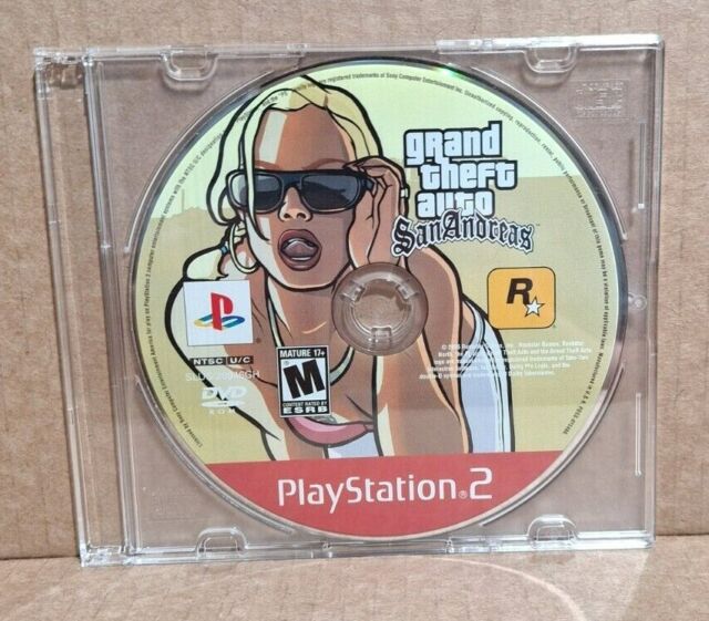 Jogo gta san andreas ps2 black label novo em Promoção na