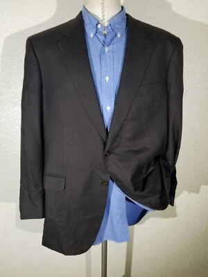 Casaco esportivo 48R Brioni Nomentano marrom todo cashmere flanela sarja blazer - Imagem 1 de 4