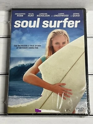 Soul Surfer (DVD, 2011, WS, Region 1). Annasophia Robb Helen Hunt SEALED. - Image 1 of 4