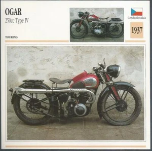 EDITO SERVICE S A OLDTIMER MOTORRÄDER - 1937 - OGAR - 250cc TYP IV - Bild 1 von 2